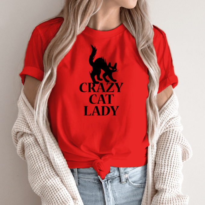 raudona-moteriski-marskineliai-crazy-cat-lady