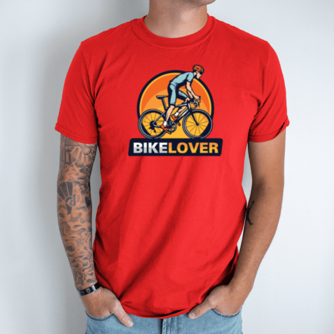 raudona-vyriski-marskineliai-bike-lover