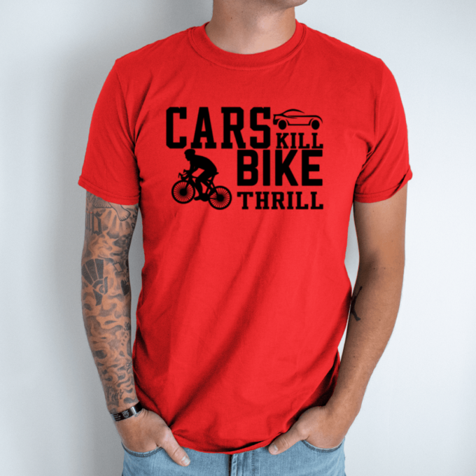 raudona-vyriski-marskineliai-cars-kill-bike-thrill