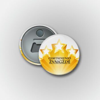 Gimtadienio dovanos butelių atidarytuvas