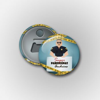 Simbolinės dovanos pareigūnams butelių atidarytuvai