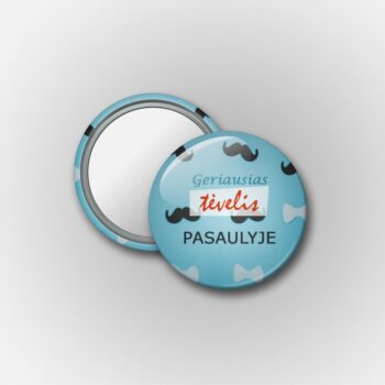 Kišeniniai veidrodėliai dovana tėčiui