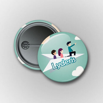 Prisegami ženkliukai Lyderis