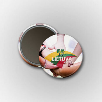 DOvanos patrotams šaldytuvo magnetukai mes už Lietuvą
