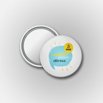 Gimtadienio dovanos svečiams veidrodėliai