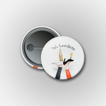 Prisegamas ženkliukai „Stalo komendantai“