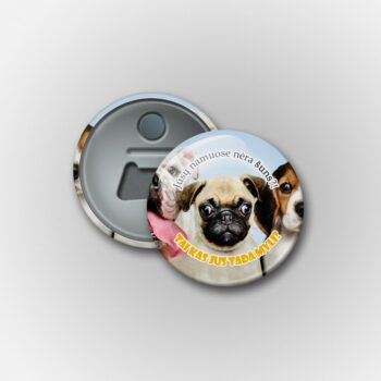 Butelių atidarytuvas Šuniukai