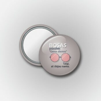 Nešiojami veidrodėliai boso dienos proga