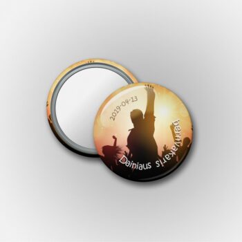 Bernvakario dovanos kišeniniai veidrodėliai