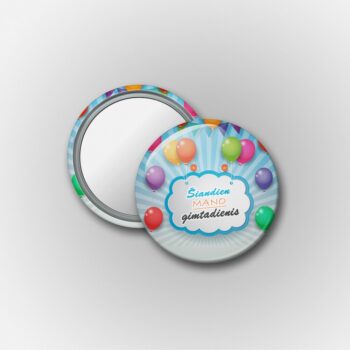 Kišeniai veidrodėliai gimtadienio proga