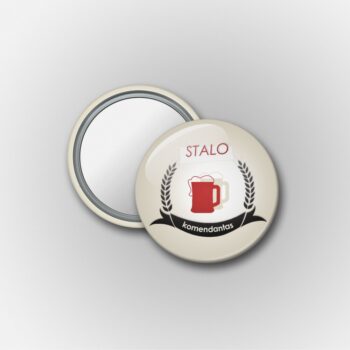 Dovanos stalo komendantams mini veidrodėlis