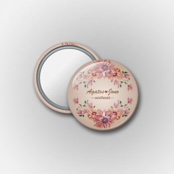 Kišeniniai veidrodėliai dovanos vestuvių svečiams