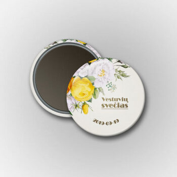 Šaldytuvo magnetukai vestuvių svečiams