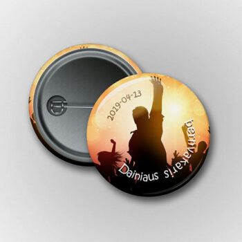 Prisegami ženkliukai Bernvakario šventei