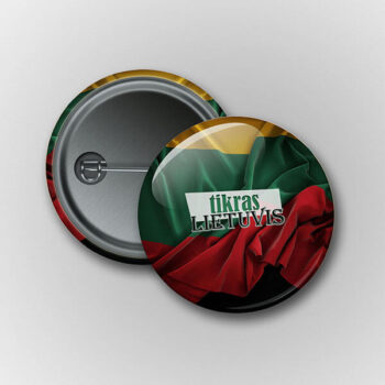 Prisegami ženkliuka Tikras Lietuvis