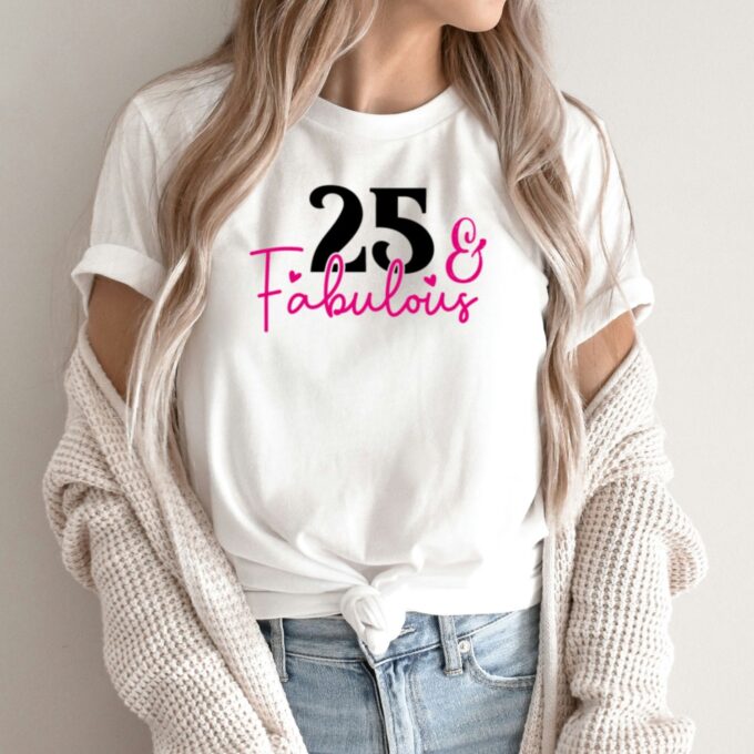 Unisex marškinėliai su spauda „Pasakiškas amžius - 25“