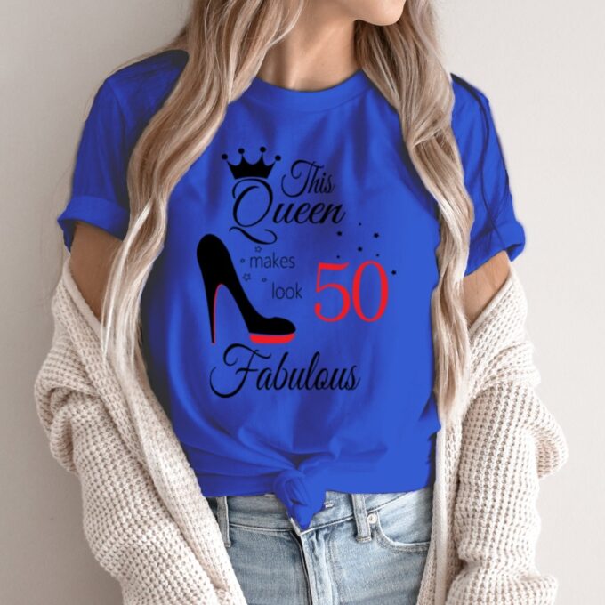 Unisex marškinėliai su spauda „50 metų“ - Image 3