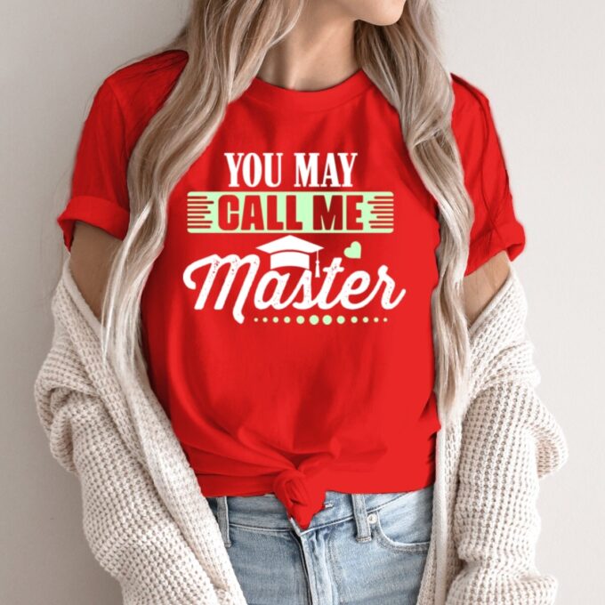 Unisex marškinėliai su spauda „Master“ - Image 3
