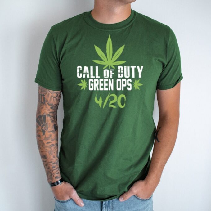 Unisex marškinėliai su spauda „Call Of Duty - Green Ops“ - Image 3