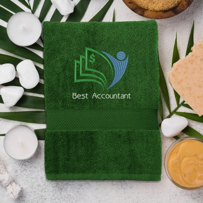 Rankšluostis „Best Accountant“ - Image 4