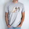 Unisex marškinėliai su spauda „Vaiduoklis su kasa“ - Image 3