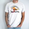 Unisex marškinėliai su spauda „Vasaros nuotaikos“