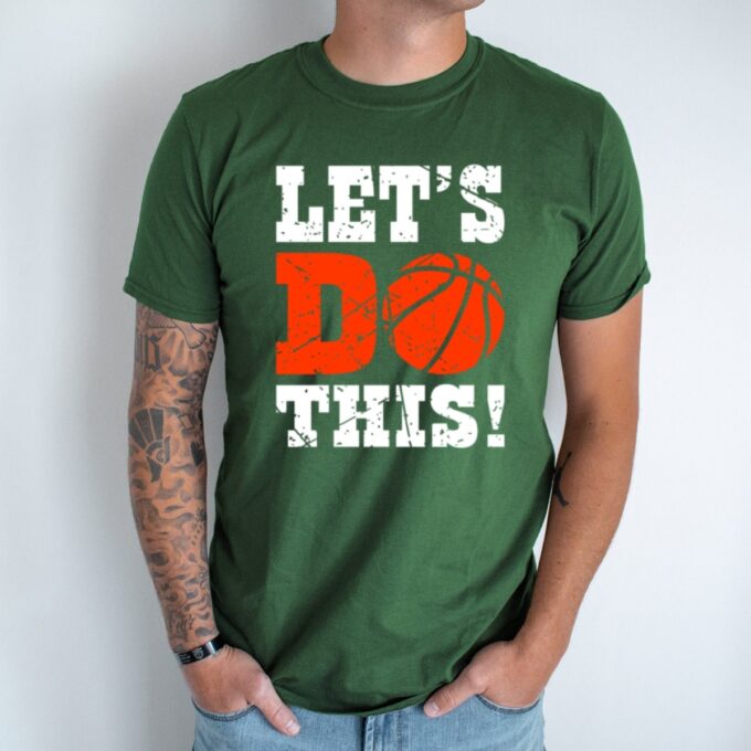 Unisex marškinėliai su spauda „Let's Do This“ - Image 3