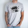 Unisex marškinėliai su spauda „OMG man 45“ - Image 2