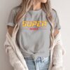 Unisex marškinėliai su spauda „Super mama“ - Image 3