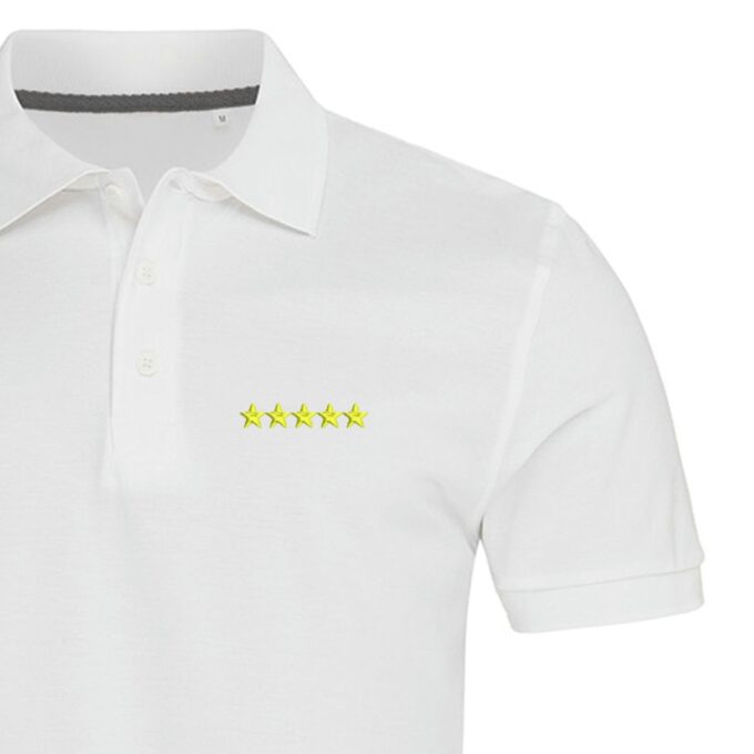 Vyriški polo marškinėliai „5 Stars“ - Image 2