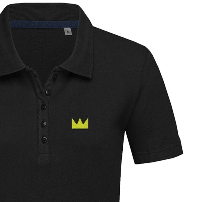 Moteriški polo marškinėliai „Karūna“ - Image 2