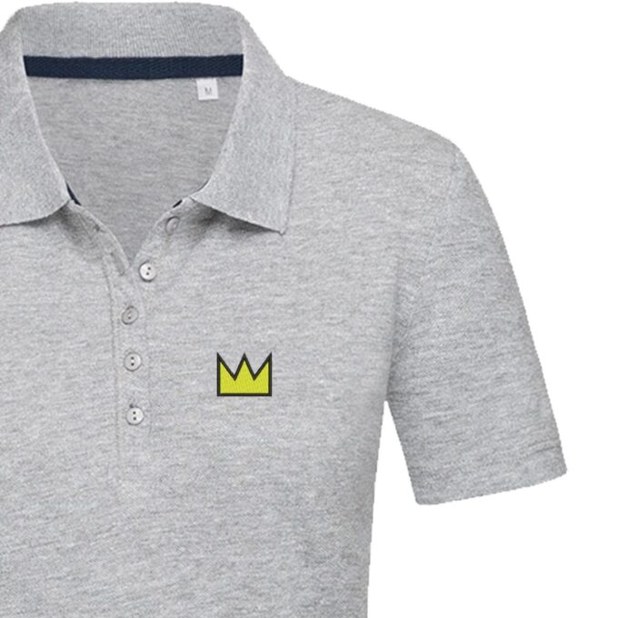 Moteriški polo marškinėliai „Karūna“ - Image 3