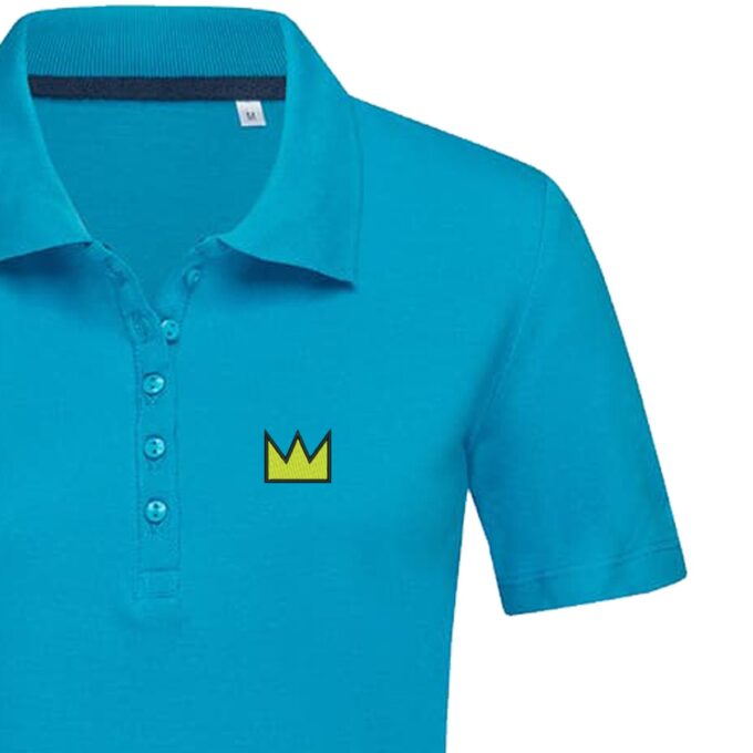 Moteriški polo marškinėliai „Karūna“ - Image 5