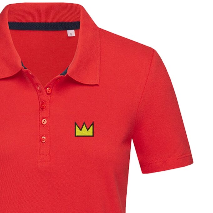 Moteriški polo marškinėliai „Karūna“ - Image 6