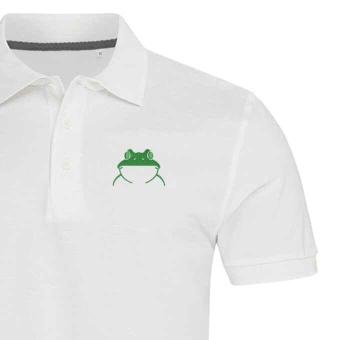Vyriški polo marškinėliai „Varlė“ - Image 2
