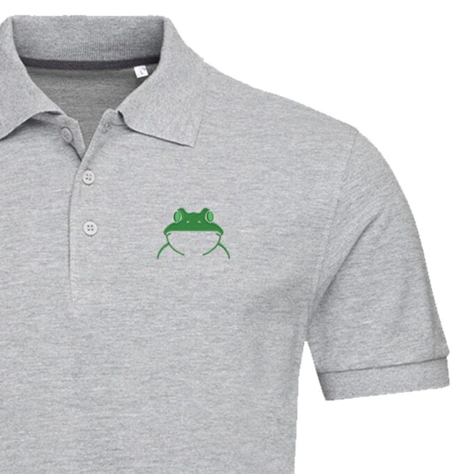 Vyriški polo marškinėliai „Varlė“ - Image 3