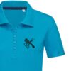 Moteriški polo marškinėliai „Kirpėja“ - Image 5