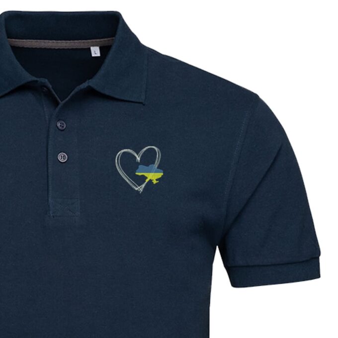 Vyriški polo marškinėliai „Ukraina“ - Image 4