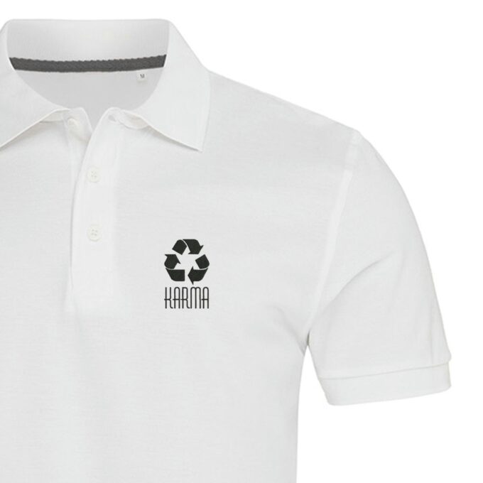 Vyriški polo marškinėliai „karma“