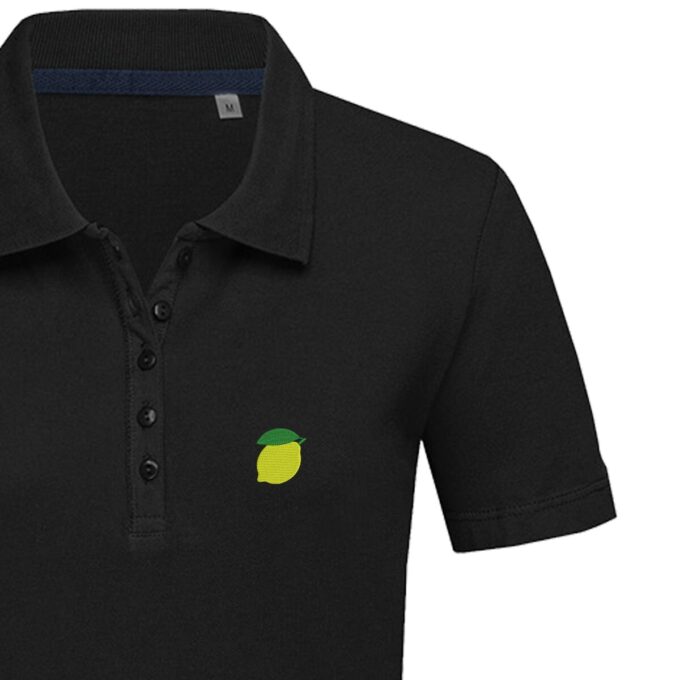 Moteriški polo marškinėliai „Citrina“ - Image 2
