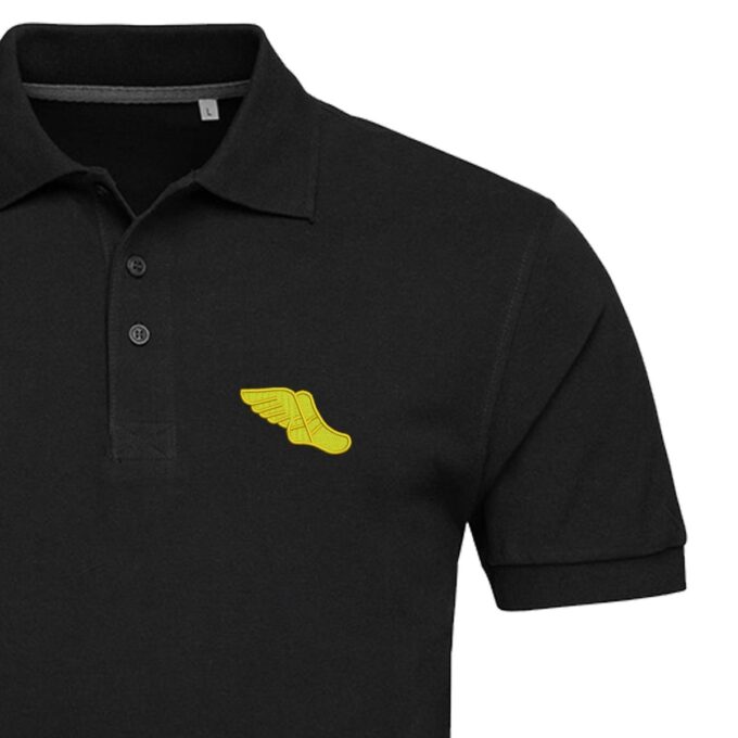 Vyriški polo marškinėliai „Greičio batas“ - Image 2