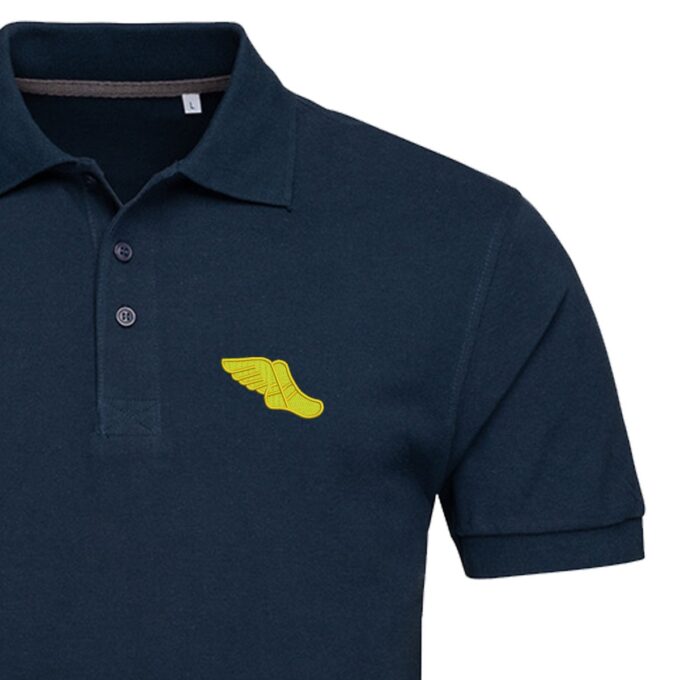 Vyriški polo marškinėliai „Greičio batas“ - Image 3