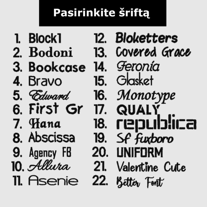 Siuvinėtas vaikiškas bodžiukas "Vaiko vardas" - Image 4
