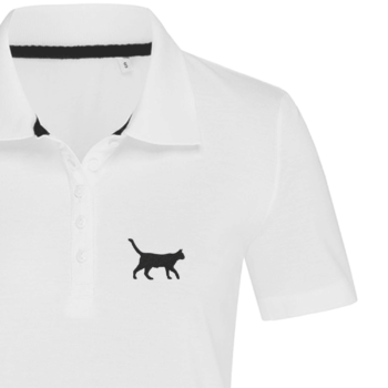 Moteriški polo marškinėliai „Katė“
