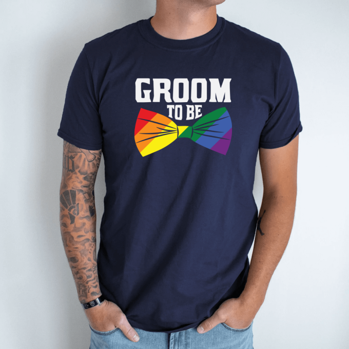 Unisex marškinėliai su spauda „Groom“