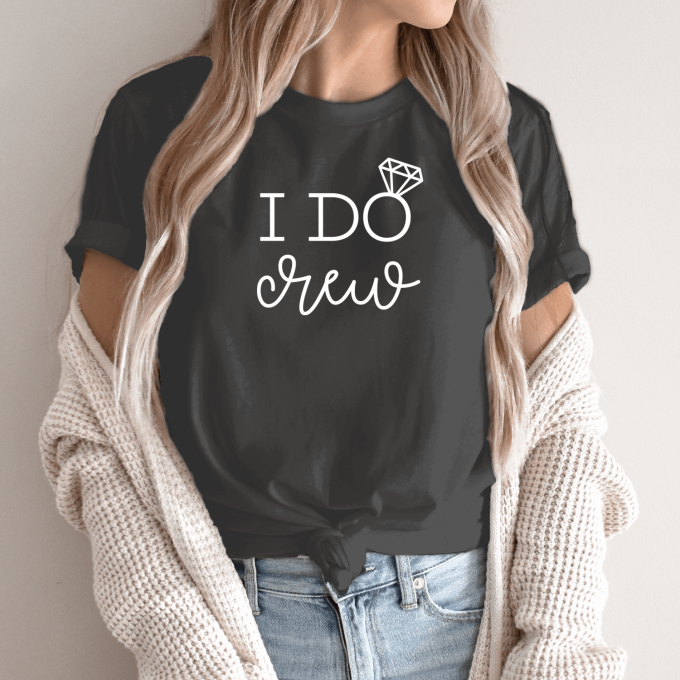 Mergvakario marškinėliai „I Do Crew“ - Image 6