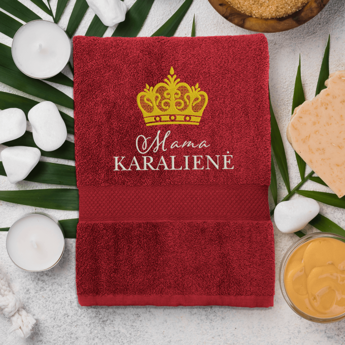 Rankšluostis „Mama karalienė“ - Image 2