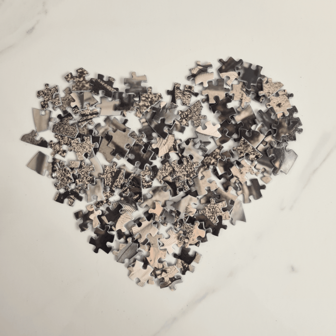 Dėlionė su Jūsų nuotrauka „Širdelė“ | 108 detalės - Image 3