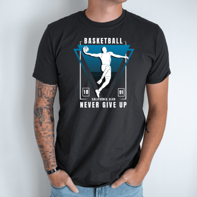 juoda-vyriski-marskineliai-basketball-never-give-up