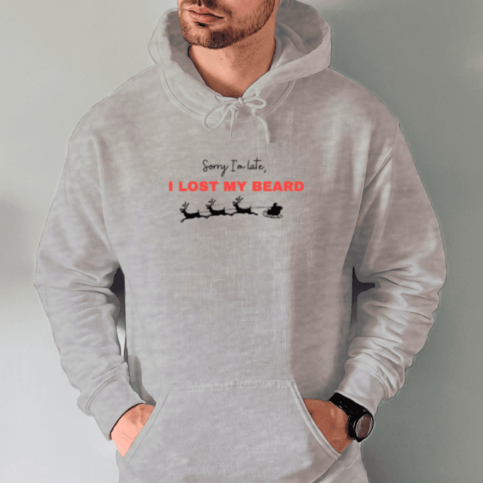 pilka-unisex-dzemperis-su-spauda-sorry-im-late